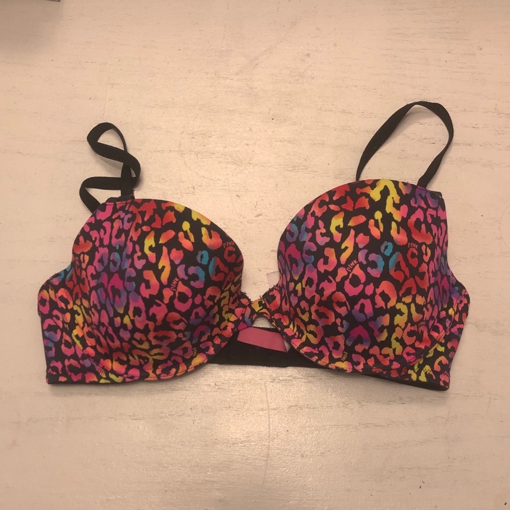 Pink brand bra!
